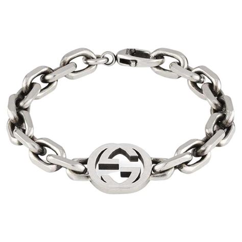 gucci heart bracelet gold|Gucci interlocking g silver bracelet.